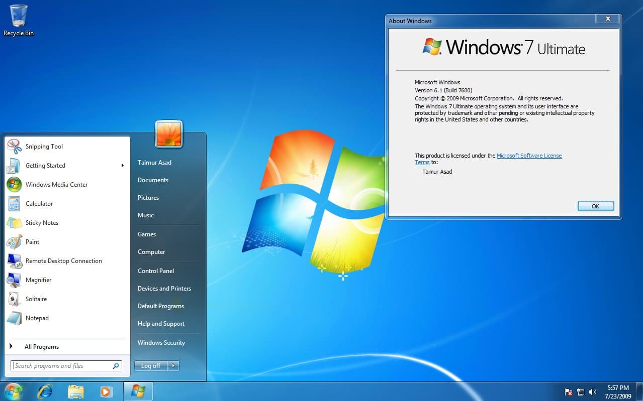 Windows 7原版